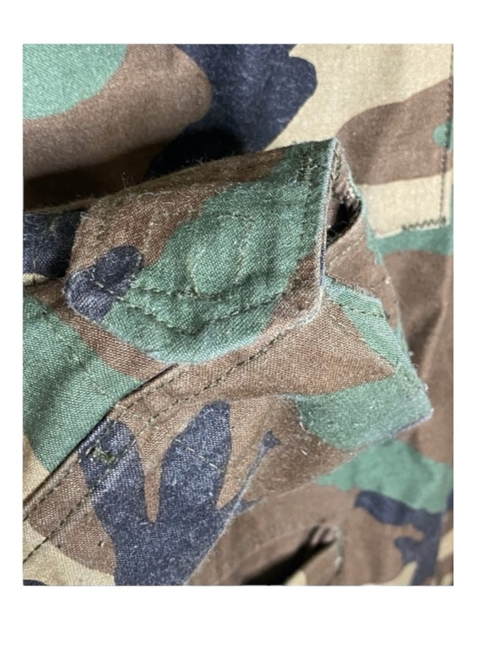 Vintage: Golden Mfg ☮︎︎ Military M65 Field Chore Jacket ☮︎︎ Army Camo Green ☮︎︎ - Picture 12 of 16